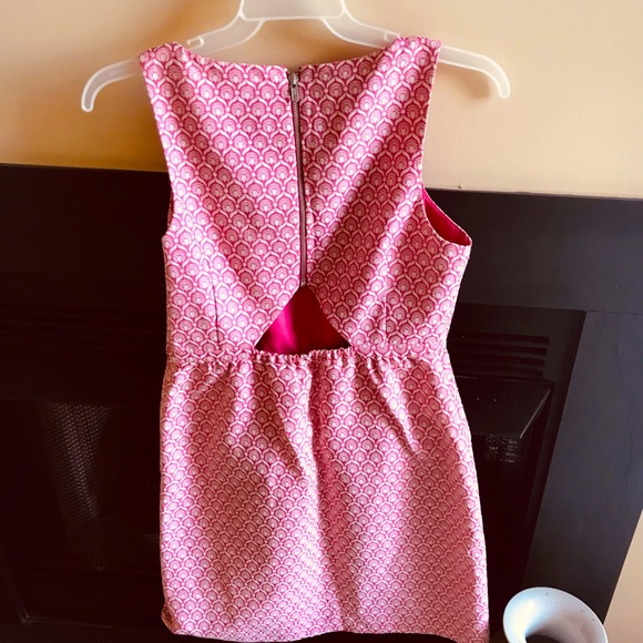 I Heart Ronson Printed Keyhole Dress Size M - Picture 3 of 4